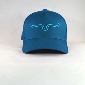 Kimes Ranch Fitted Weld Horns Hat - Ink Blue